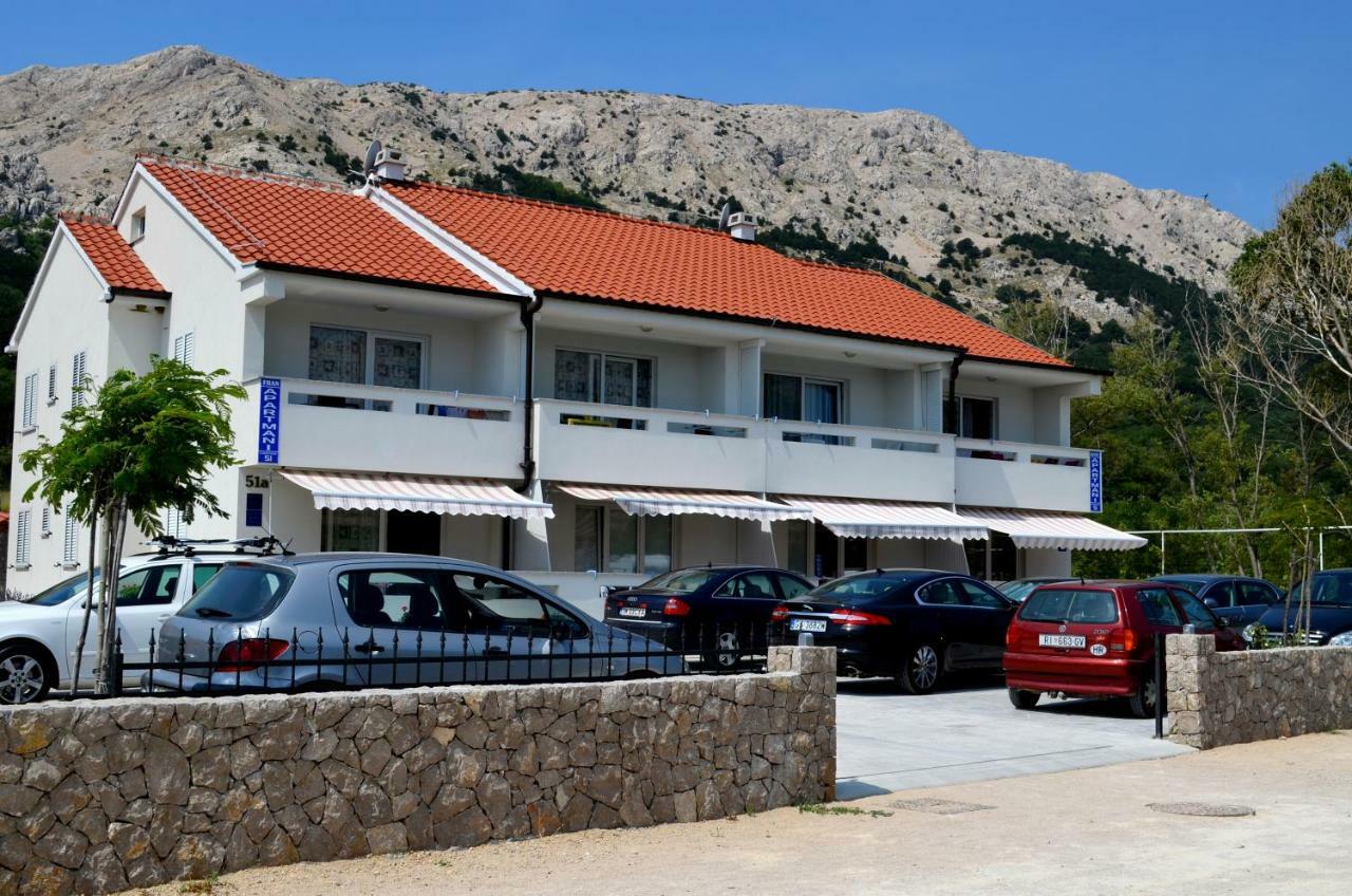 Apartments Fran I Baška Buitenkant foto